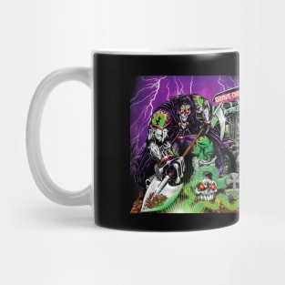 The Green Skull of Death Mug